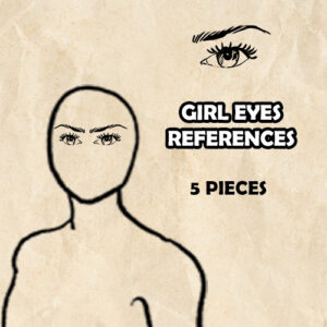 Woman Eyes Drawing pack